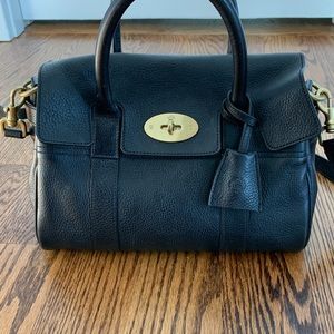 Mulberry small black Bayswater crossbody